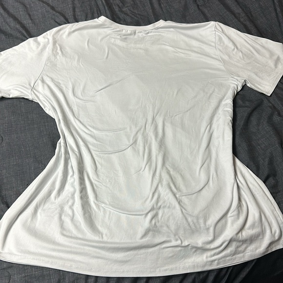 Fashionova White Snake Print Tunic Size 1X - Picture 2 of 3